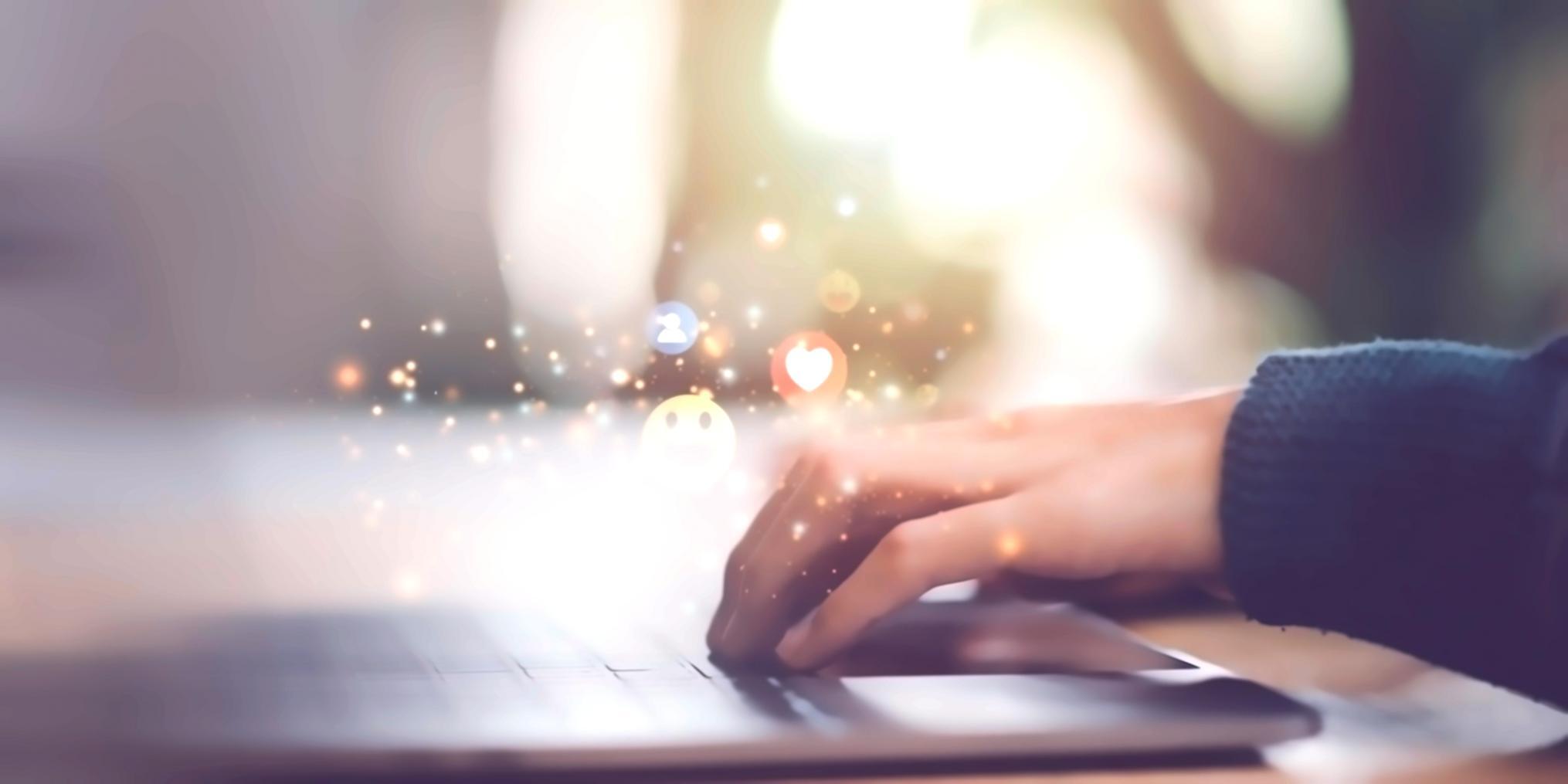 Student working on responsive web design project with multiple device previews